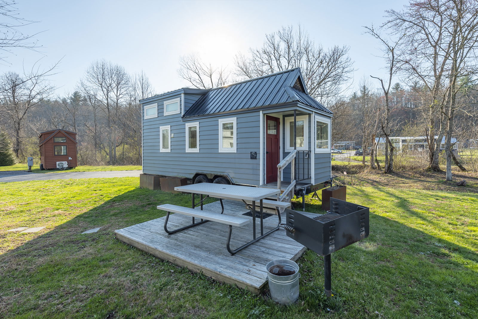 Looking Glass Tiny Home - 1 bed, 1 bath, 264 sqft in Mills River, North Carolina